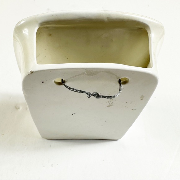 Vintage Grantcrest Japan Dog Plaque MCM Retro Wall Pocket Decor Collie Kitsch - Picture 10 of 13